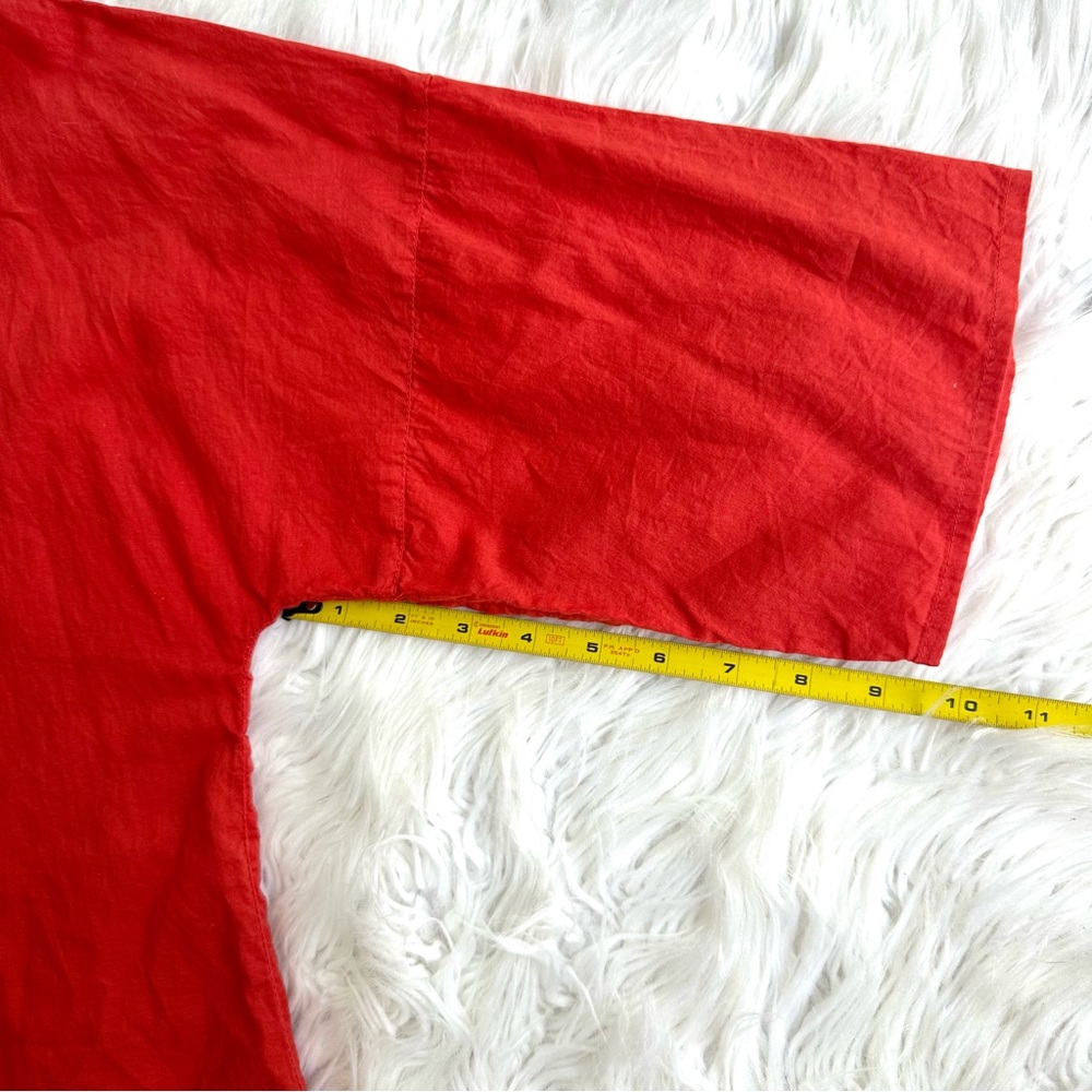 Gudrun Sjõden dress Orange/Red Size Medium Cotton - Picture 11 of 15